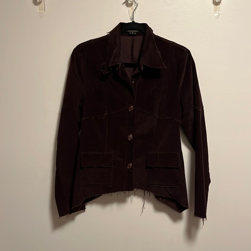 Rachel Mara Brown Corduroy Blazer
